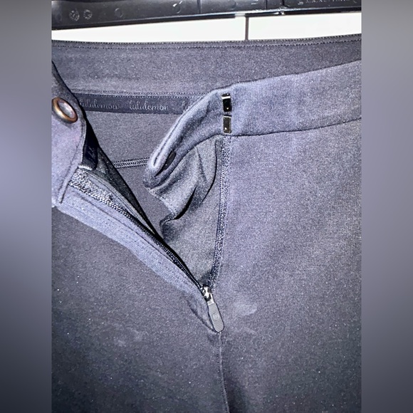 Lululemon Black Straight-Leg Pants - Picture 3 of 9